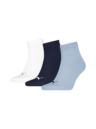 PUMA | Freizeitsocken Quarter Plain 3er Pkg. | 
